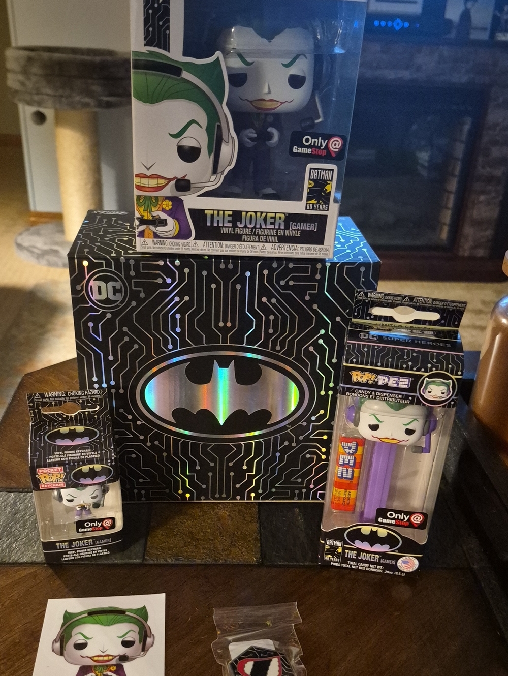 Funko DC The Joker Collectible Set Gamestop Exclusive
